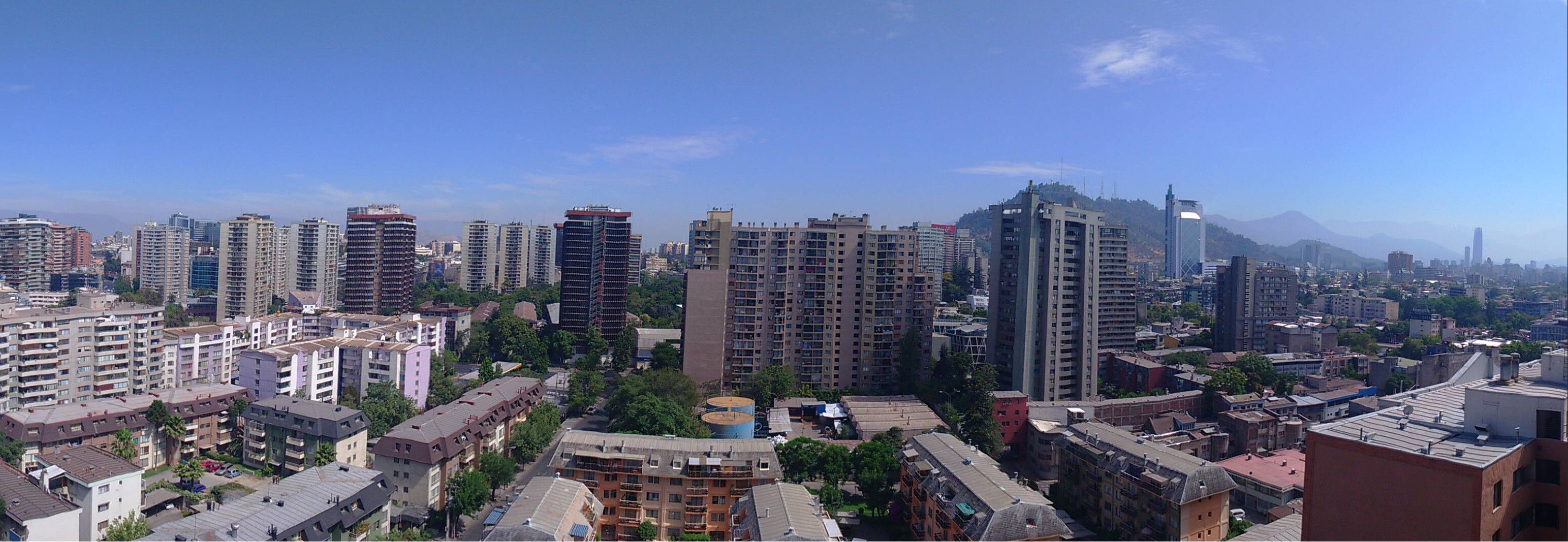 Departamentos amoblados en Santiago - Vista panorámica del departamento